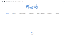 Tablet Screenshot of castillecharters.com